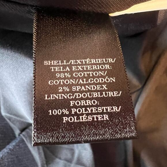 ANN TAYLOR Double Breasted Jacket in Navy Blue Size 2 - Picture 12 of 13